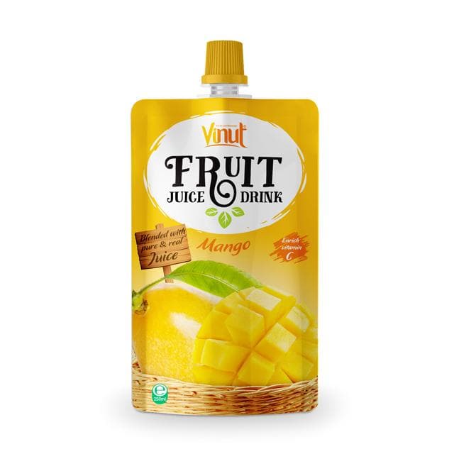 250ml VINUT Mango Juice Pouches