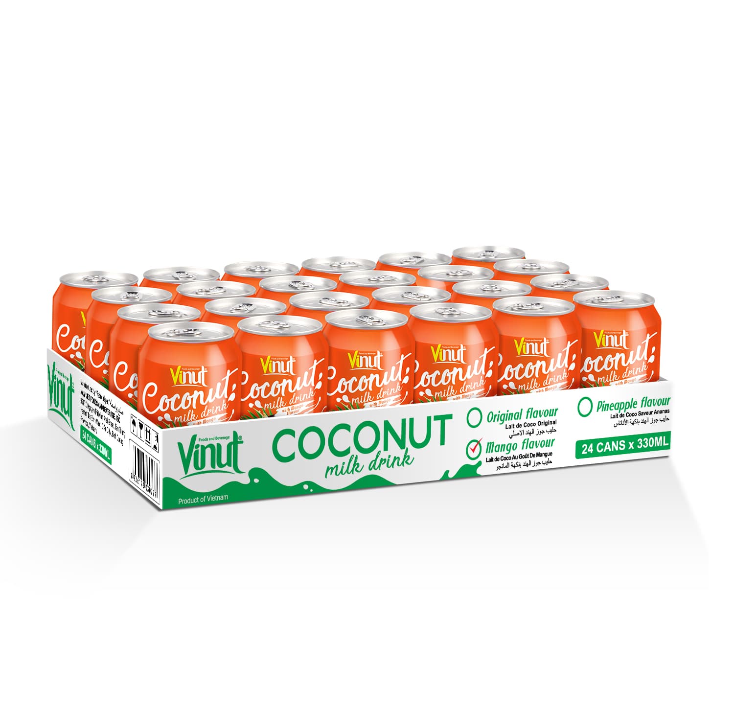 11.1 fl oz Vinut Coconut Milk with Mango Flavor view 2