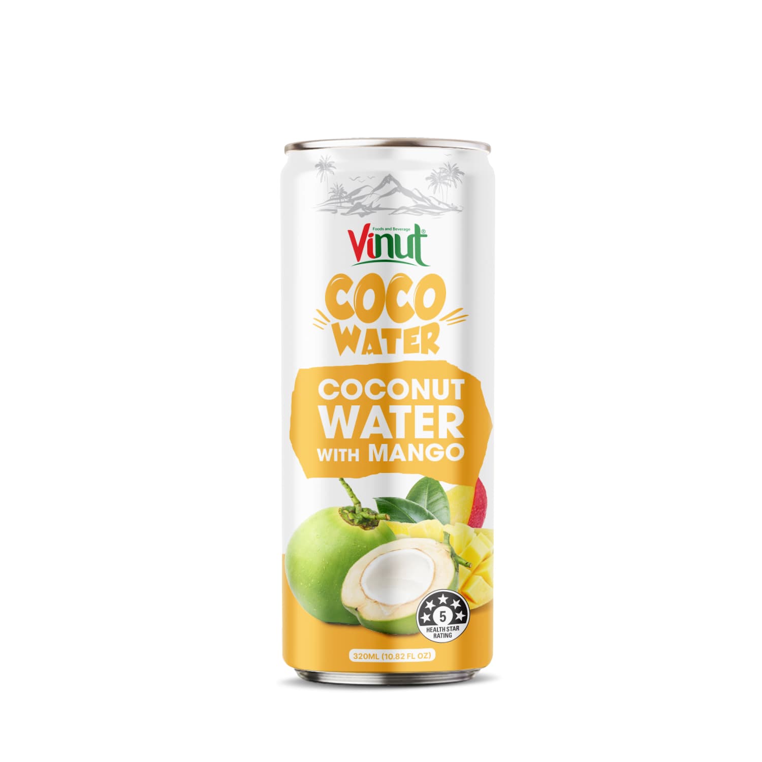 10.82 fl oz Vinut Coco Water with Mango