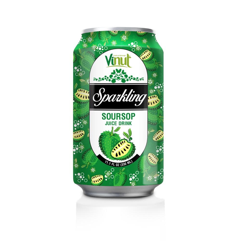 11.1 fl oz VINUT Soursop Juice Sparkling water drink