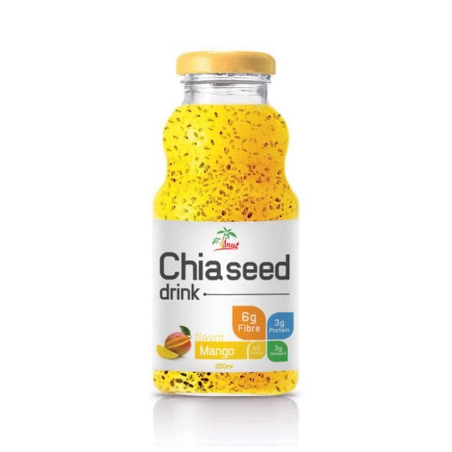 290ml VINUT Chia seed Drink with Mango Flavor