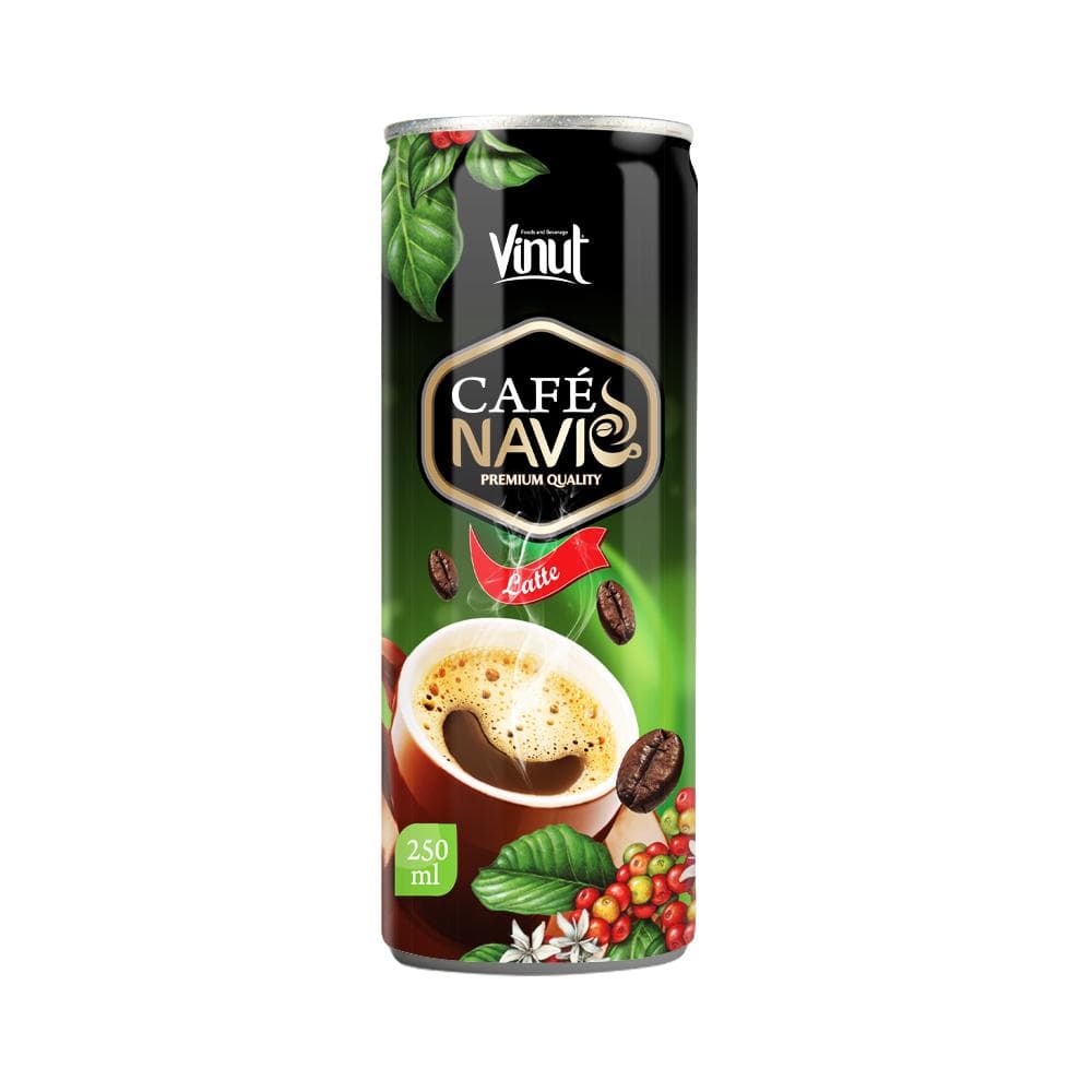 250ml VINUT Navi Premium Cold Brew Latte Coffee