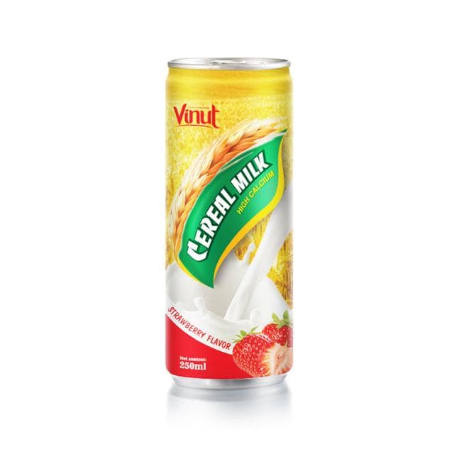 250ml VINUT Cereal milk drink with Strawberry juice