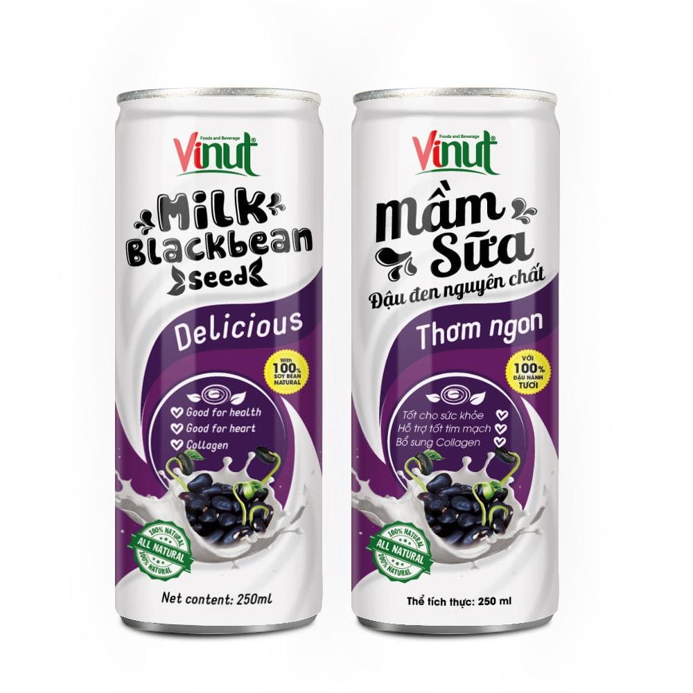 250ml VINUT Collagen Black Bean seed milk