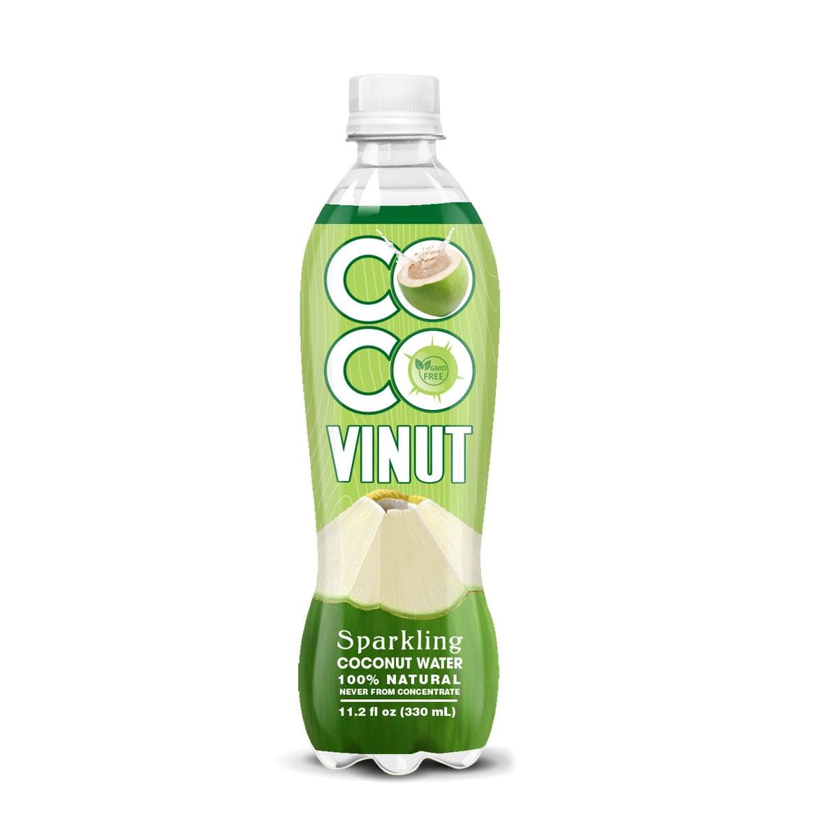 11.2 fl oz Vinut 100% Sparkling Coconut water (Non GMO)