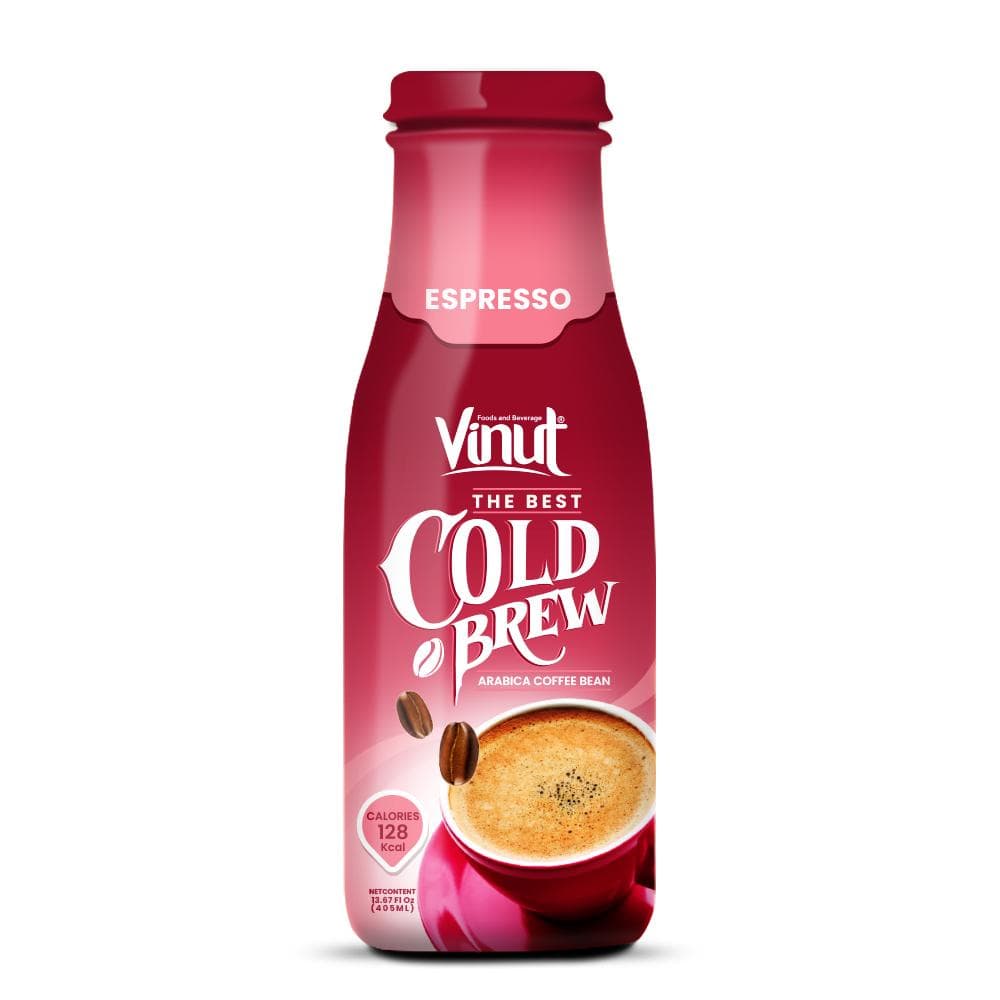 13.67 fl oz Vinut Cold Brew Arabica Espresso Coffee Bean (Calories 128 Kcal)